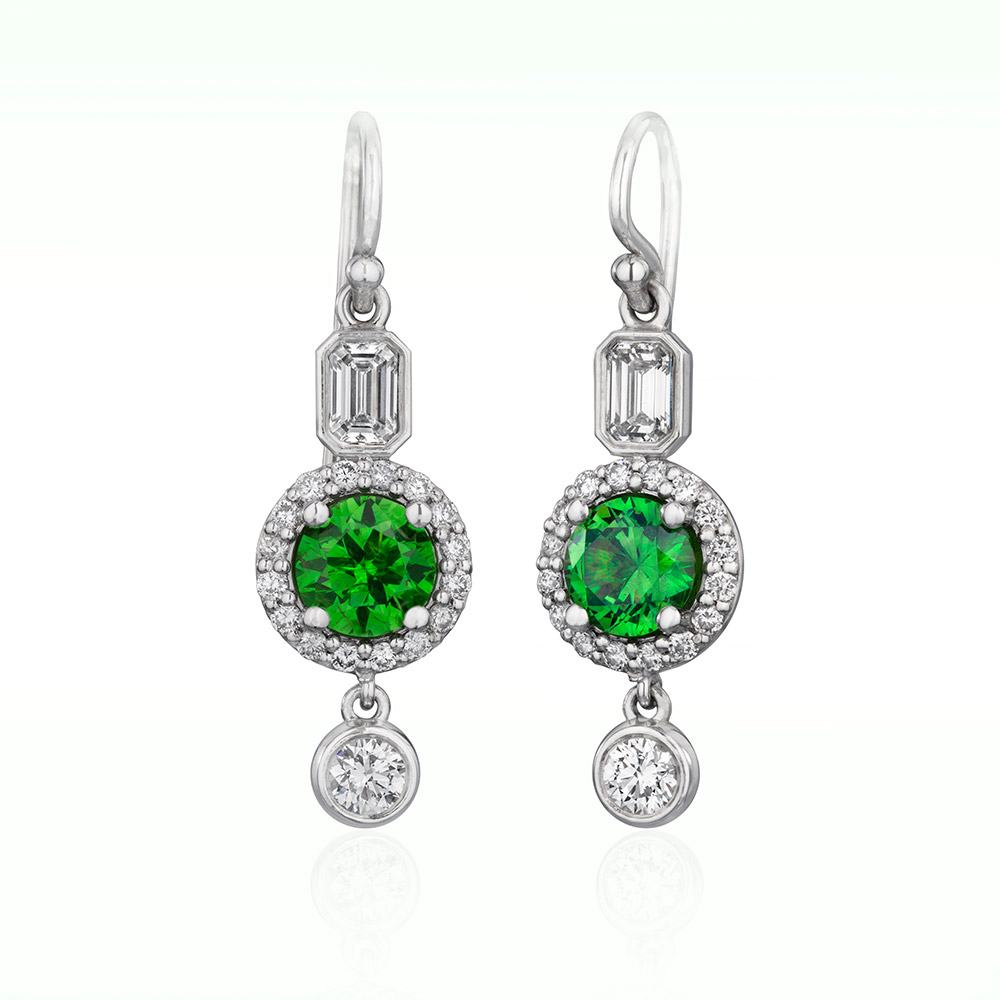 Demantoid Earrings