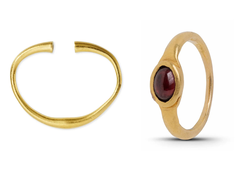 Ancient gold jewelry