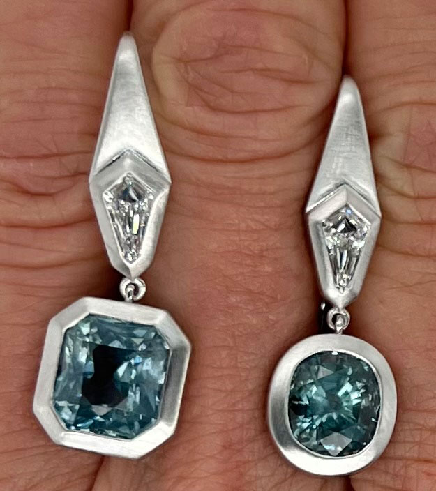 burnese sapphire earrings