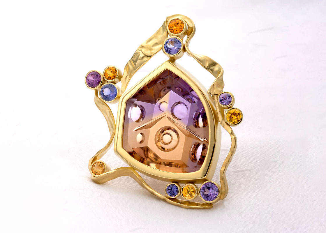 Ametrine pendant web